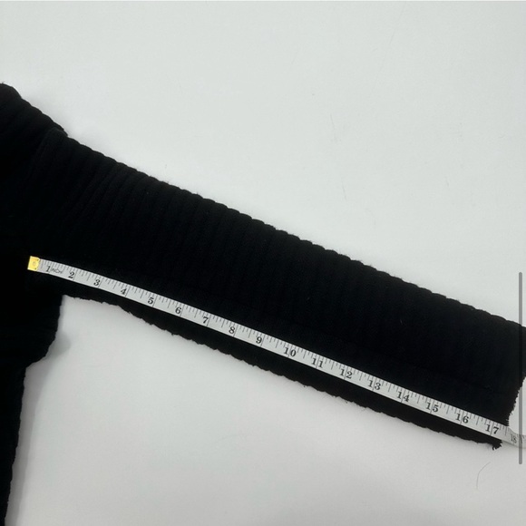 IRO Wool Blend Boucle Maiden Raw Hem Quilted Leather Trim Biker Jacket in Black - Picture 4 of 11